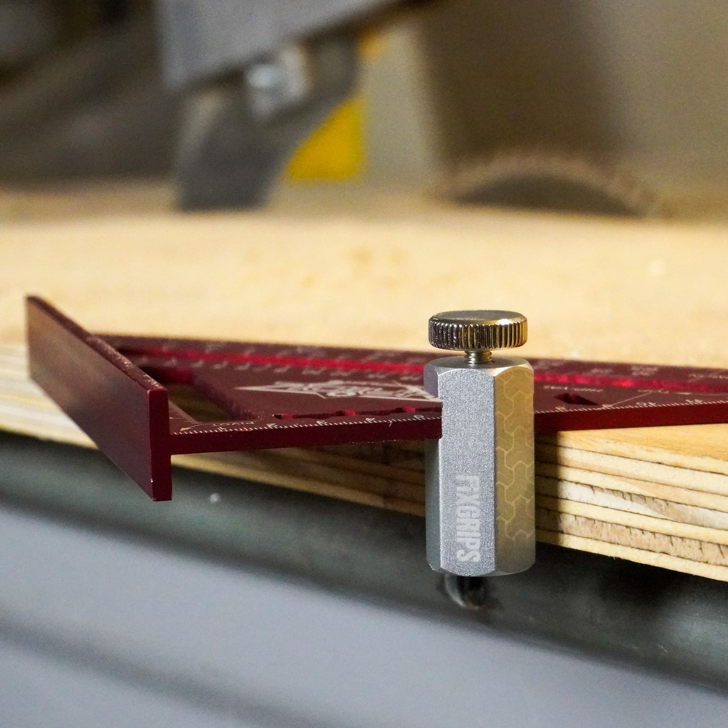 FixGrips, alignment aids for carpenter's squares, circular saws, and squares with stop